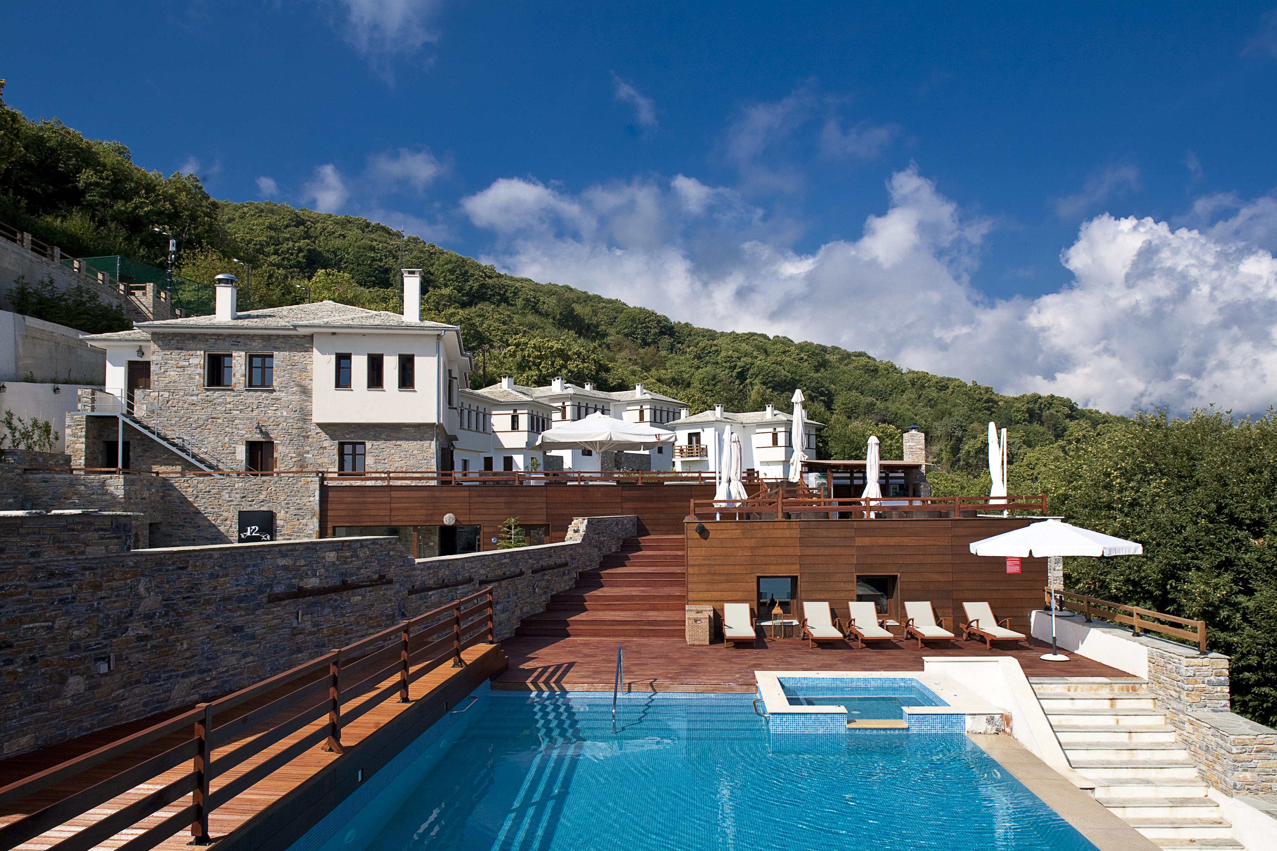 12 Months Resort & Spa Tsagarada Esterno foto