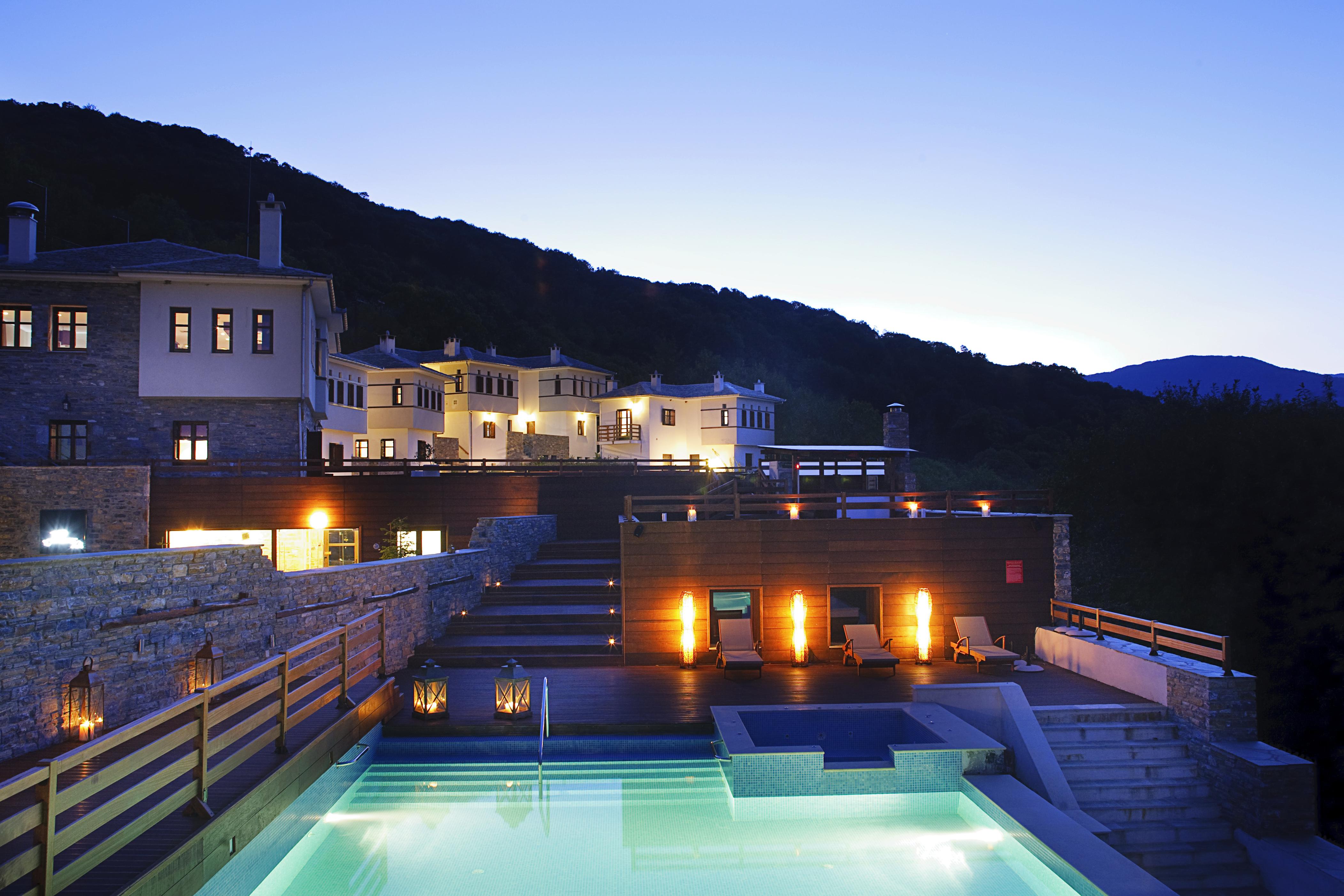 12 Months Resort & Spa Tsagarada Esterno foto